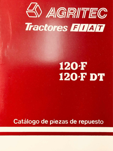 Manual De Repuestos Tractor Fiat Agritec 120f Dt