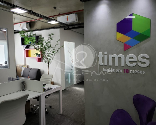 Imagem 3 de 19 de Sala Dupla Para Venda No Easy Office Em Campinas - Sa00214 - 68112950