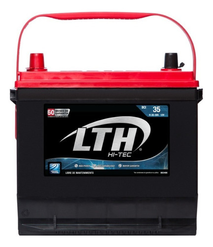Bateria Lth Hi-tec Toyota Sienna Xle 2013 - H-35-585