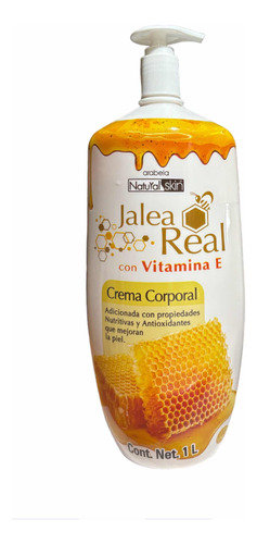 Crema Para El Cuerpo Jalea Real Con Vitamina E1 Litro