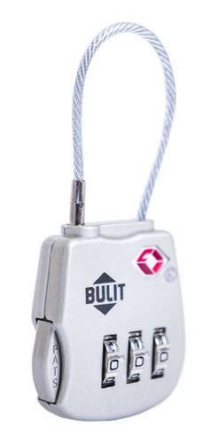 Candado De Combinación Tsa Con Cable Bulit