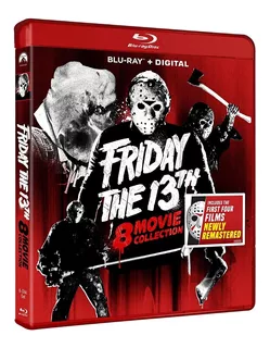 Viernes 13 Friday The 13th Colección 8 Películas Blu-ray