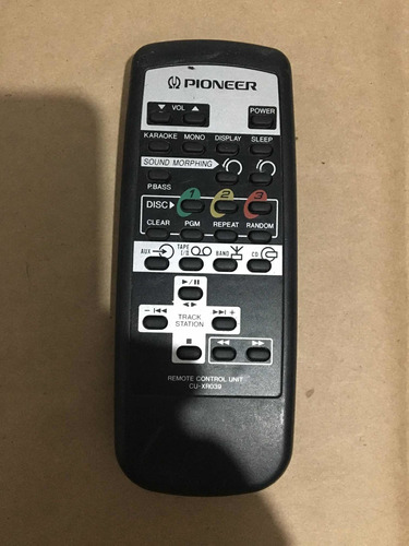 Control Remoto Pioneer Cu-xr039