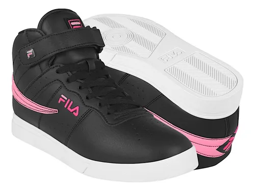 Tenis fila top de bota gamuza