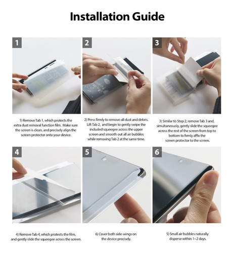 Imagen 4 de 10 de Film Dual Easy Xiaomi Mi Note 10/ 10 Pro Ringke Pack X2