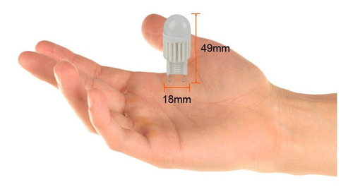 Imagen 2 de 5 de Foco Led G9 Tecnolite G9d-led/3w/30 3w 3000k Atenuable