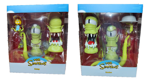 Figura Super7 Kang Y Kodos The Simpsons Ultimates Sin Abrir (Usado)