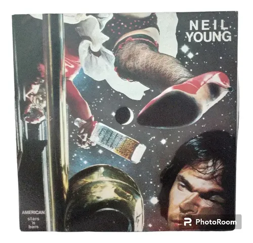 Lp Neil Young - American Stars 'n Bars Japonês 1977 Usado ...