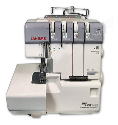 Janome 634d Mylock - Serger Electrónico Por The Each Color Blanco