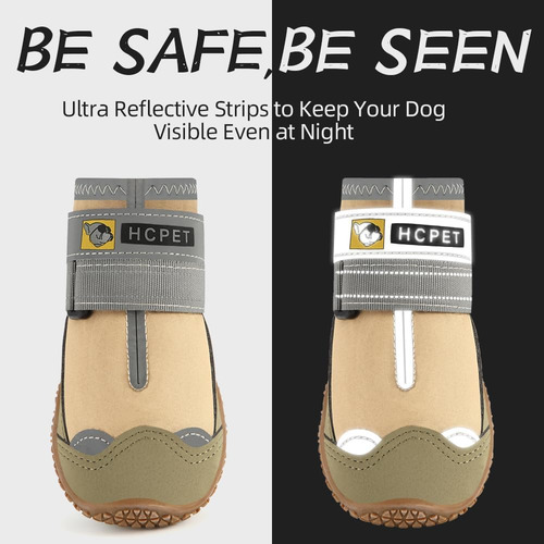 Hcpet Botas De Perro Zapatos Impermeables Para Perro...