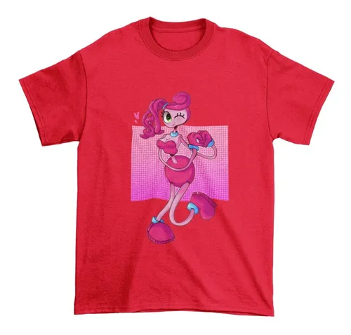 Polera Juvenil Niña Hello Mommy Long Legs Mono Estampado