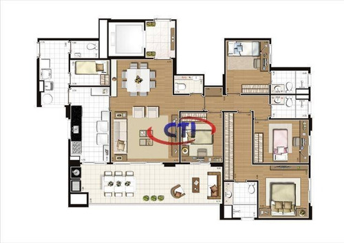 Imagem 25 de 30 de Apartamento Cobertura Para Locação, Baeta Neves, São Bernardo Do Campo. - Ap2811