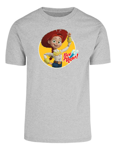 Disney Playera Oficial Toy Story 4 Jessie Vaquera Yee Haww