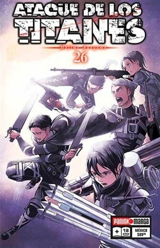 Ataque De Los Titanes: Shingeki No Kyojin, De Hajime Isayama. Serie Manga, Vol. 26. Editorial Panini, Tapa Blanda, Edición N/a En Español, 2019