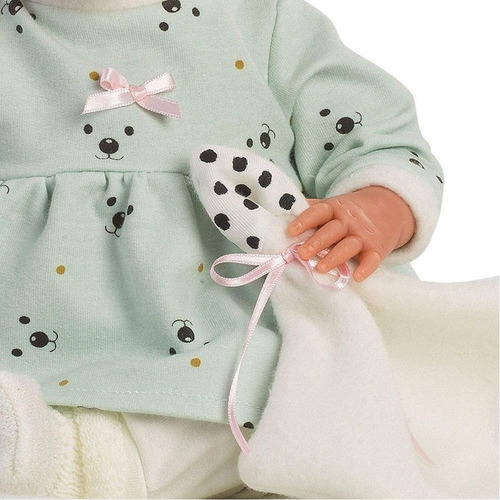 Imagen 5 de 10 de Muñeca Real Llorona Mimi 42cm Bebes Reborn Llorens España