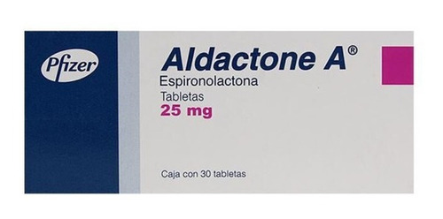 Aldactone - A 25mg X 30 Comp. (espironolactona)