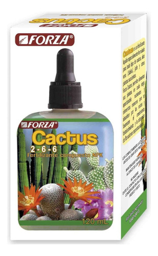 Fertilizante Cactus X 120 Ml Forza