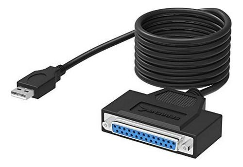 Sabrent Usb 2.0 A Db25-1284 Ieee Cable Adaptador Conectores 