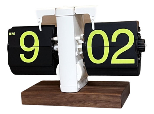 Reloj Digital Abatible Hacia Abajo, Reloj Mecánico