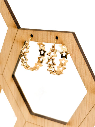 Aretes Tipo Estrellas Fem Atelier Acero