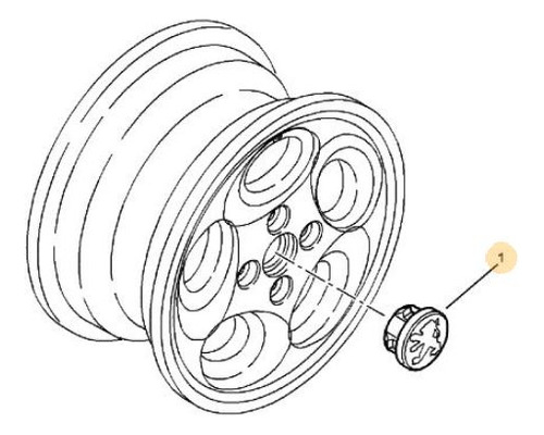 Taza De Rueda Peugeot 207 1.4 Hdi
