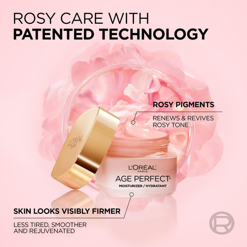 Crema Hidratante L'oreal Paris Age Perfect Rosy Tone 50 Ml
