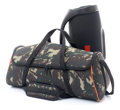 Case Bolsa Capa Camuflada Jbl Boombox 3 Prova Agua Já