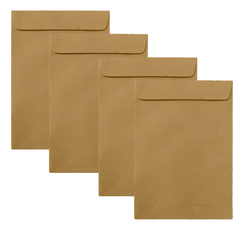 Sobre sobre T10office A4 Pardo Envelope kraft para papel tamaño A4 - pack x 10 unidades