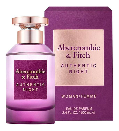 Perfume Dama Abercrombie & Fitch Authentic Night Original