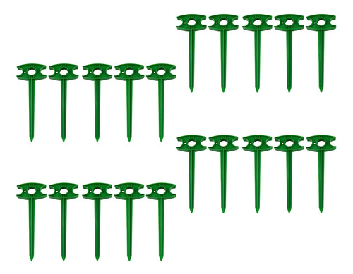 20 Estacas De Paisaje. Estacas De Jardín. Clavos De Tela