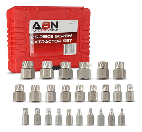 Juego De Extractor De Tornillos 25 Piezas Kit De Extracción