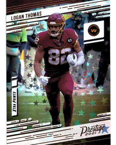 2021 Prestige Xtra Points Astral #152 Logan Thomas