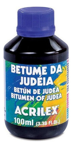 Acrilex 15810 produto para artesanato betume da judeia 100ml pacotes com 06 acabamento envelhecido