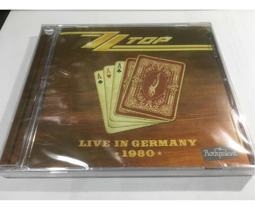 Zz Top Live In Germany 1980 Cd Nuevo Cerrado