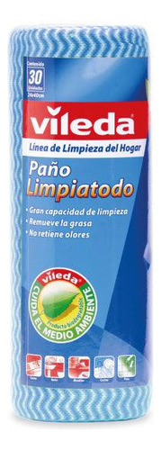 Paño Limpiatodo 30 Unid. Reutilizable Vileda - Lireke