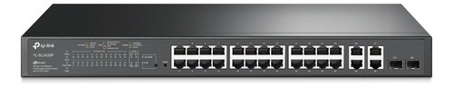 Switch Fast Ethernet 10/100mbps 24pts Tp-link Tl-sl2428p /v