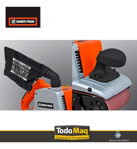 Imagen 5 de 7 de Lijadora De Banda 100 X 610mm Magnum 9993441.1 Dowenpagio