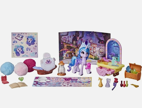 Figura My Little Pony Escenarios Mágicos Izzy Moonbow 25 Pcs