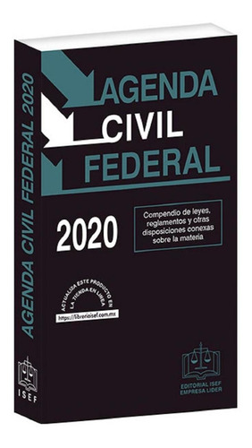 Agenda Civil Federal 2020 / 29 Ed. (económica)