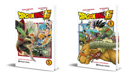 Pack Dragon Ball Super 5-6 [ Akira Toriyama ] Original 