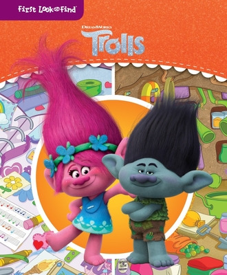 Libro Dreamworks Trolls: First Look And Find - Pi Kids