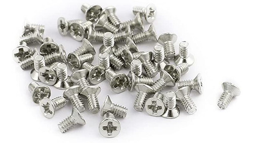 Uxcell 50pcs M2x3mm Avellanado Acero Inoxidable De Cabeza Pl