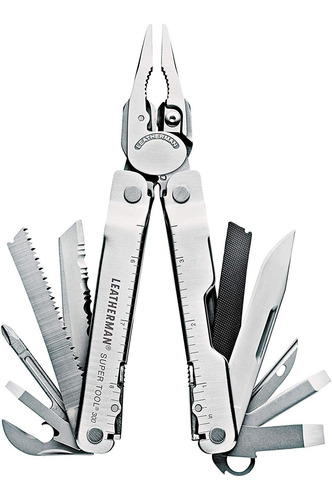 Herramienta 300 Multiusos Leatherman Super Tool, De Acero In