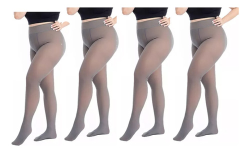 4pcs Pantimedias,pantalones De Mujer De Gran Tamaño