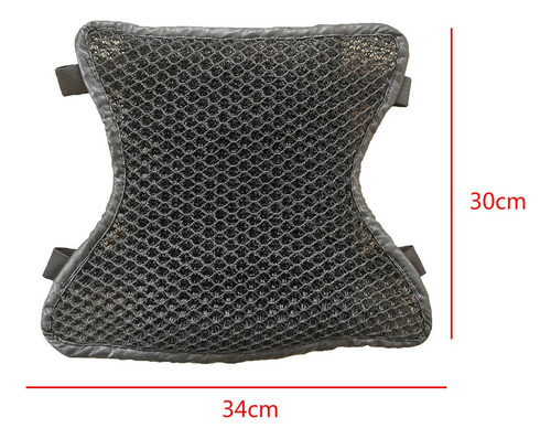 Almofada De Assento De Motocicleta, Capa Confortável Dupla M