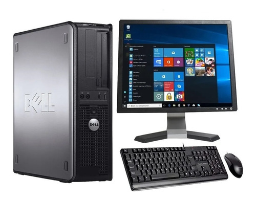 Computador Barato Dell Optiplex Int C2duo 4gb Ddr3 500gb 17q (Recondicionado)