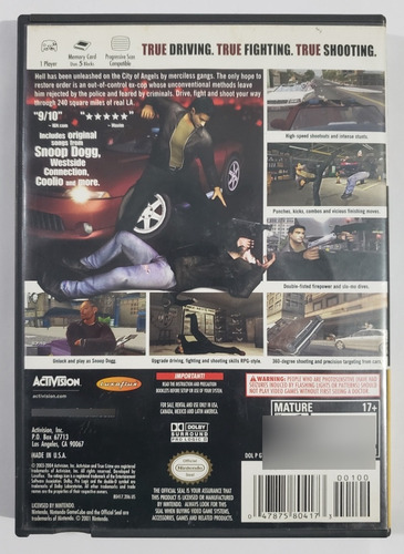 True Crime - Streets Of La - Game Cube (Usado)
