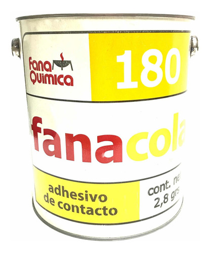 Imagen 2 de 4 de Adhesivo De Contacto Fana 180x2,8kg. Ideal Calzado/marroquin