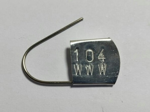 Anilhas Personalizadas 03 Letras Asa Galo Galinha Frango