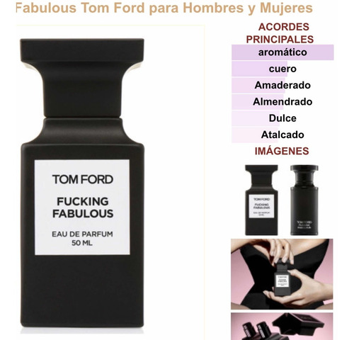 Perfume Tom Ford Fucking Fabulous Unisex Edp 50 Ml Original!